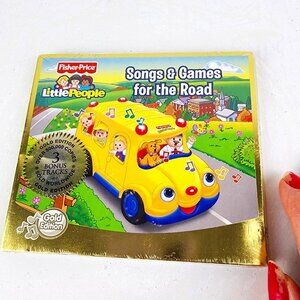 Fisher Price Little People Songs & Games for the Road CD Gold Edition NWT